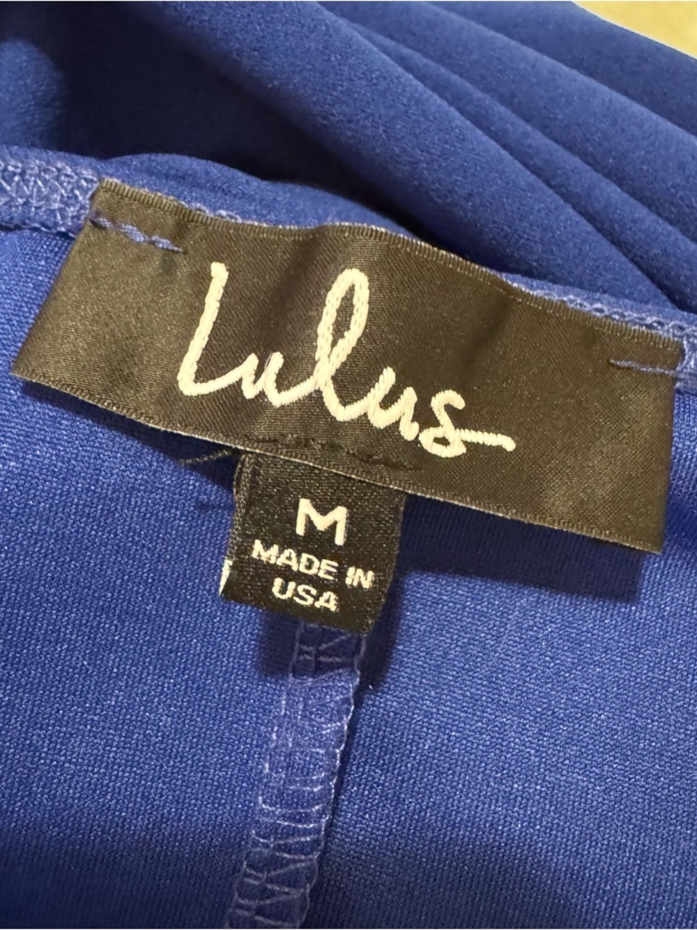Lulus Royal Blue Cutout Bodycon Mini Dress Size M - Picture 4 of 9